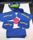 Vintage 1988 TMNT Leonardo Battle Fun Set 7 Piece Costume Ninja Turtle Rare