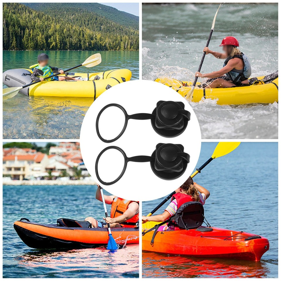 Air Valve Cap Inflatable Boat Airbed Anti-leak High Dense ABS & Rubber ...