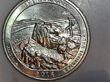 2014-S Shenandoah  America The Beautiful Washington Quarter US Mint Bag