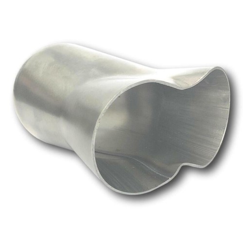 MERGE COLLECTOR STAINLESS STEEL (304) 2INTO1 (1 7/8" x 2") - Picture 2 of 8