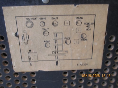 Hallicrafters Co. Model S-94 Tube Radio Receiver for Parts or Repair 📻 - Zdjęcie 10 z 11