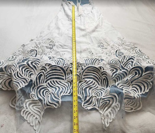 Neu Damen XL Geisha Designs x Anthropologie Cutwork A-Linie Maxi formelles Kleid - Bild 11 von 14