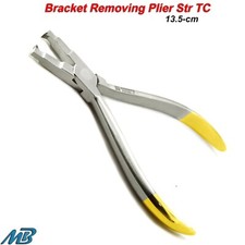 Orthodontic Bracket Removing Plier TC Straight Braces Remover Dental Instruments