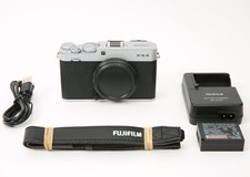FUJIFILM X-E4 26.1MP Mirrorless Digital Camera (Body Only, Silver) 4780 Shutter