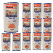 12 X PLEATCO PURE PRB35-IN FITS BEACHCOMBER SPAS C-4335 FILTER CARTIDGE HOT TUB