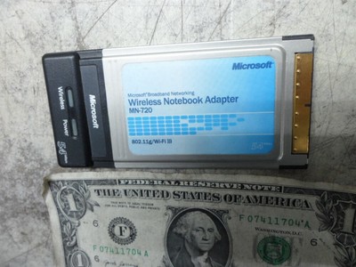 Microsoft wireless notebook adapter mn-720 (805529291799)