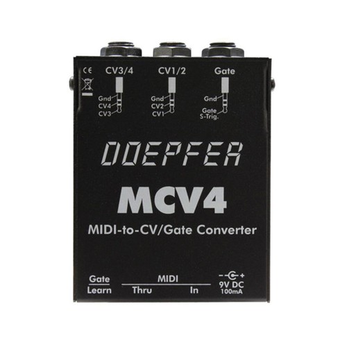 Doepfer MCV4 MIDI-CV/GATE interface Analog Control Velocity 95x75x35mm