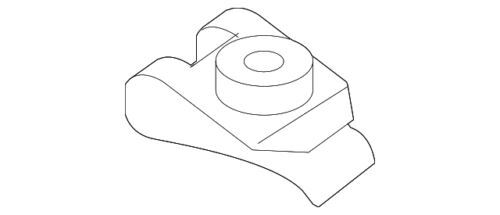 Tuerca de soporte del eje de transmisión para Ford Expedition F-150 2017-2024 (P/N W717461-S439)