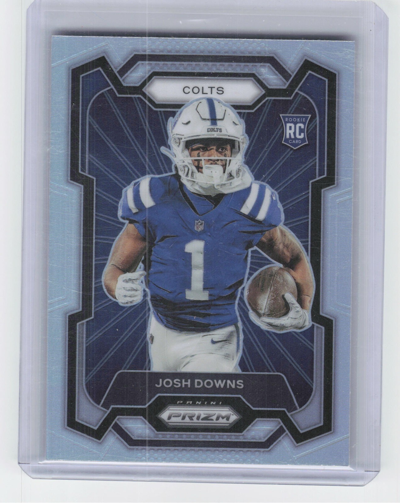 2023 Panini Prizm Josh Downs #310 Rookie Silver Prizm Variation Colts