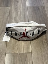 Nike Air Jordan Jumpman White Fanny Pack Waist Belt Bag