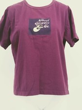 Levi Strauss  Co Graphic T-Shirt Tee Burgundy Size Medium