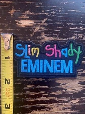 Slim Shady Eminem - Embroidered Iron on patch - Rap/Hip-Hop/R&B