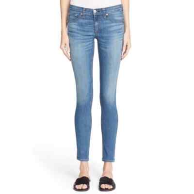 Rag Bone Skinny Jeans Prescott Low Rise Size 28