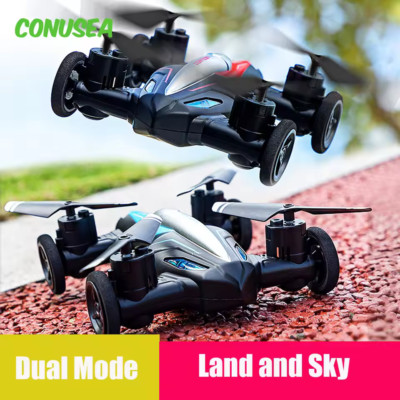 JJRC Land-Air Mini Drone Plane Aircraft Dual-Mode Mini Four-Axis Remote Control