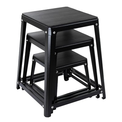 12/18/24 inch Plyometric Jump Box Fitness Exercise Plyo Box Step Cross Training