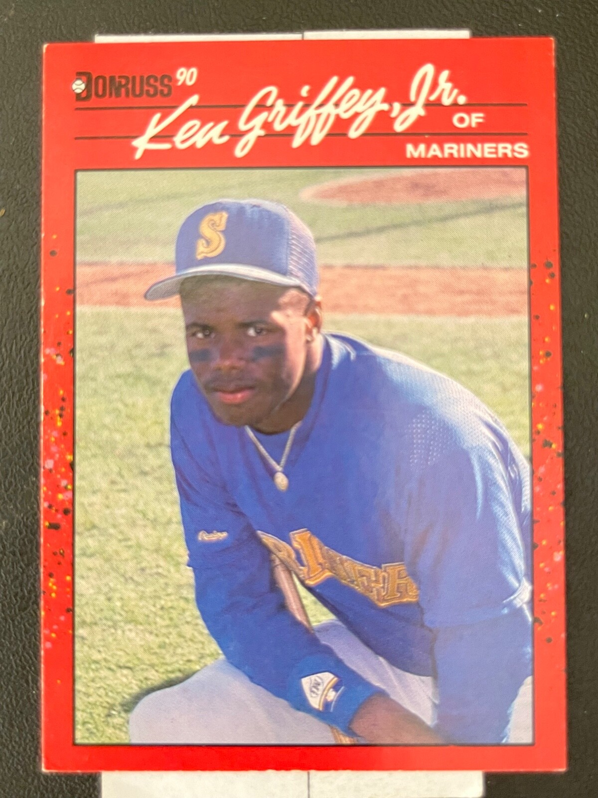 1990 Donruss - Ken Griffey Jr #365 No . After Inc in the Copyright on Back