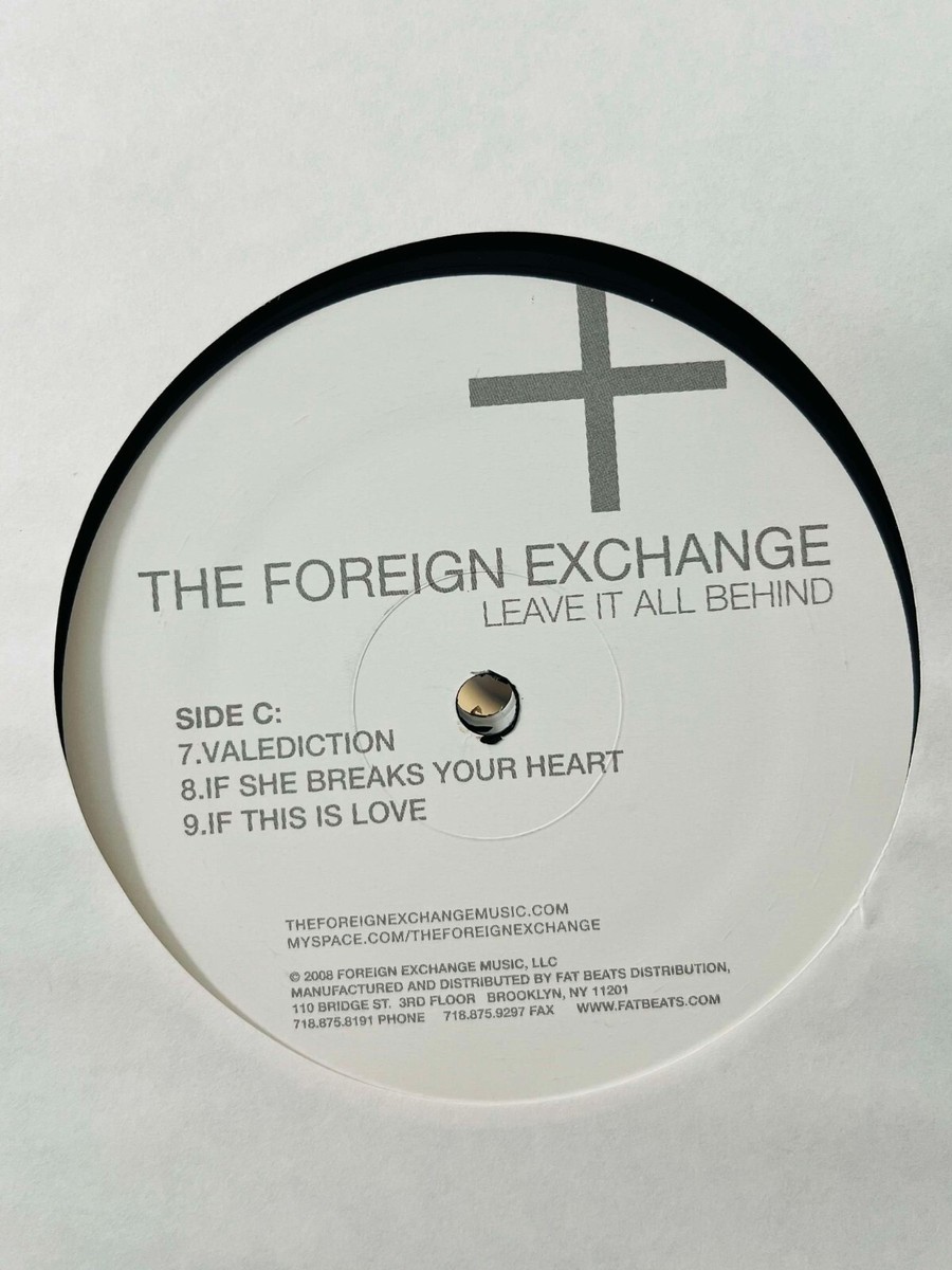 The Foreign Exchange / Leave It All Behind 2009 US Limited