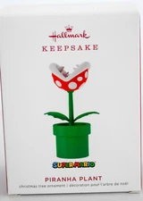 Hallmark Piranha Plant  Supermario  Limited Edition  Keepsake Ornament 2019