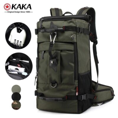Waterproof New 50L Travel Backpack Men Women Multifunction outdoor Luggage Bag