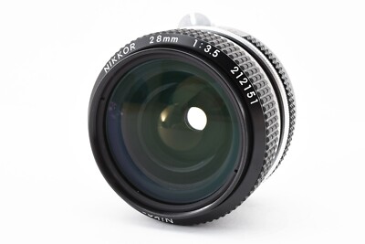 Nikon Nikkor 28mm F/3.5 Non-Ai Wide Angel Prime Lens [Exc+++