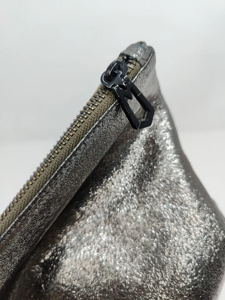 Bolso MARC JACOBS Target Neiman Marcus Cuero Metálico Oro Rosa Cremallera Foto 3 de 4