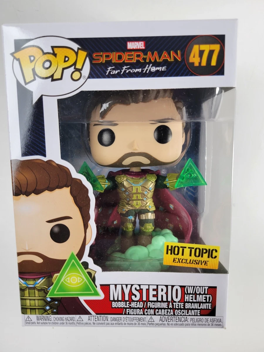 Funko Pop Marvel Spider Man Mysterio 477 Hot Topic Exclusive