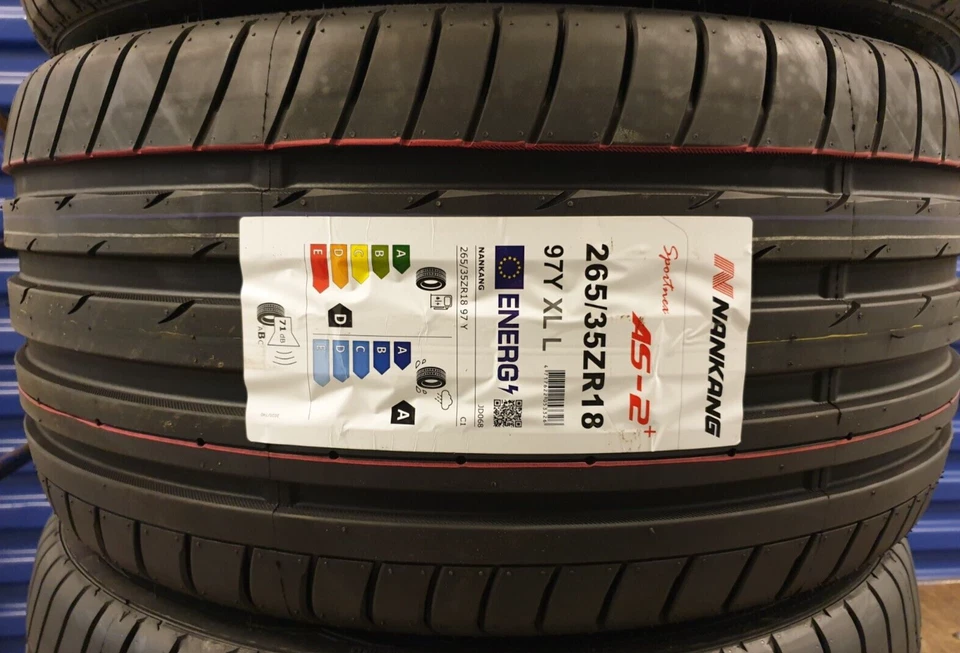 2X NEU NANKANG AS-2+ SPORTWAGENREIFEN 265/35 ZR18 XL 97Y 265 35 18 2653518 D+A - Bild 3 von 4