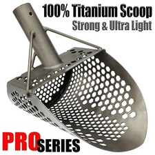 Titanium ProSeries Metal Detector Sand Scoop MONSTRIK-T Detecting Tool by CooB