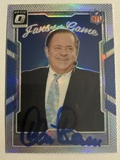 Signed 2017 Donruss Optic Fans of the Game Chris Berman #3 Autograph Rare