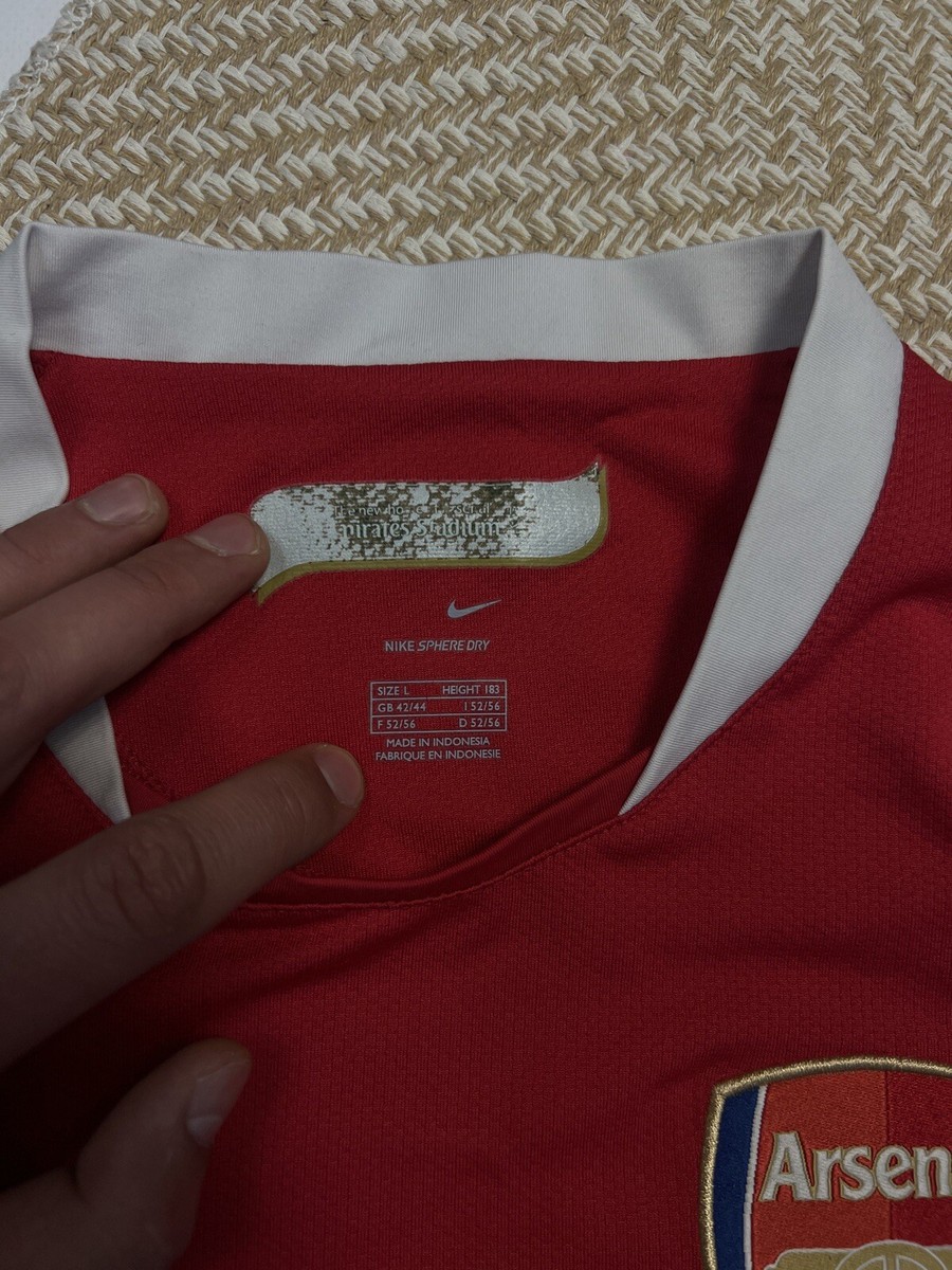 Rare Vintage Arsenal 07/08 Rosicky #7 Jersey | eBay