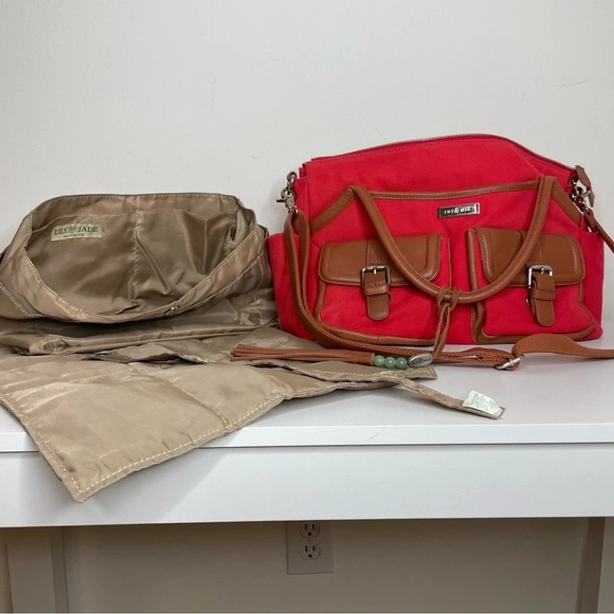 Lily jade deals diaper bag ebay