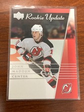 JOHN MADDEN 2002-03 UPPER DECK ROOKIE UPDATE NEW JERSEY DEVILS CARD #58