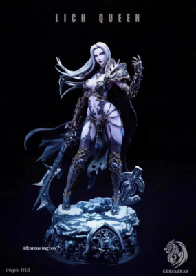 Leviathan Studio WOW Lich Queen Female Arthas Resin Model Statue H56cm