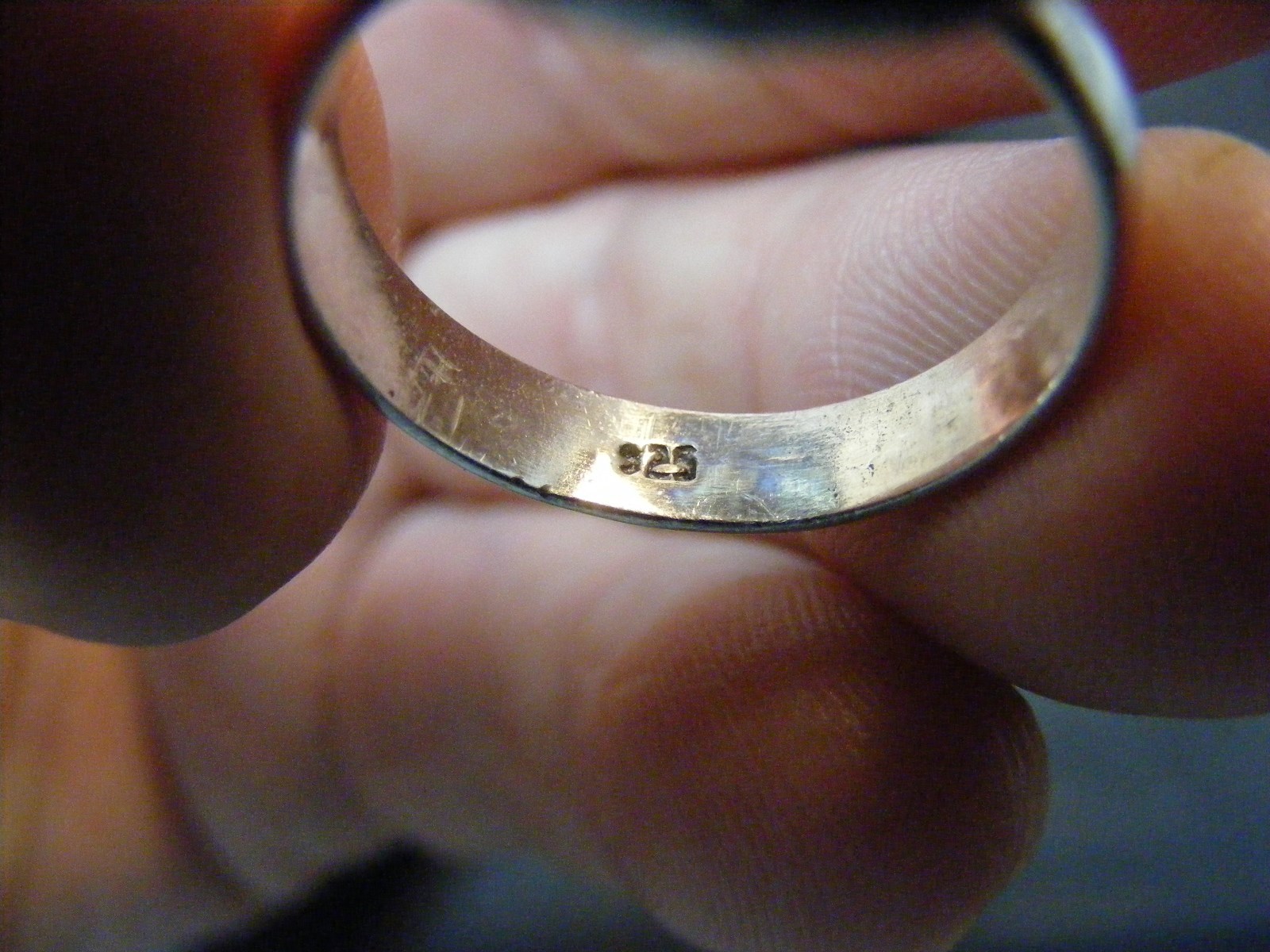 LABRADORITE  STERLING SILVER RING - image 5