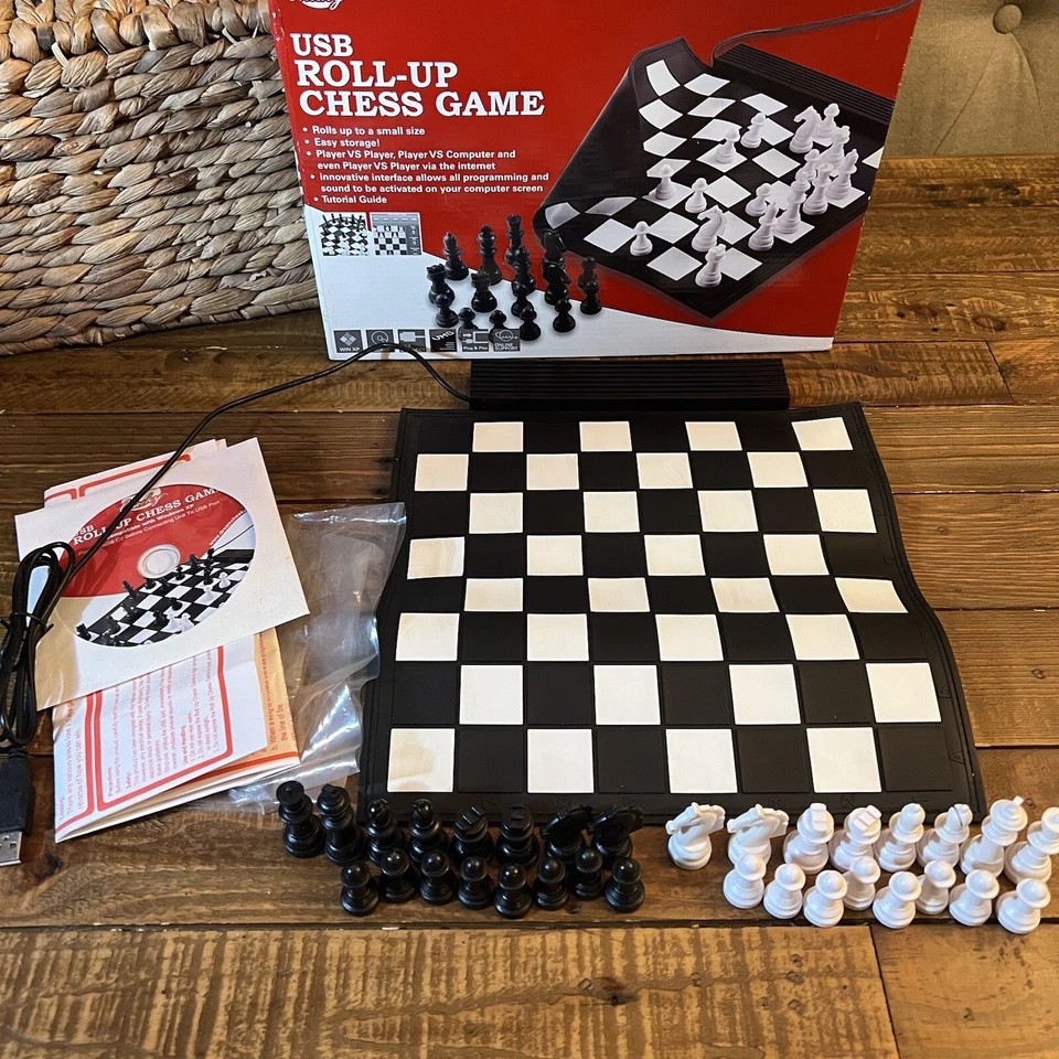 Dream Cheeky USB Roll Up Chess Game 2007 #406 Requires Windows 2000 XP or Higher - Image 2 of 4