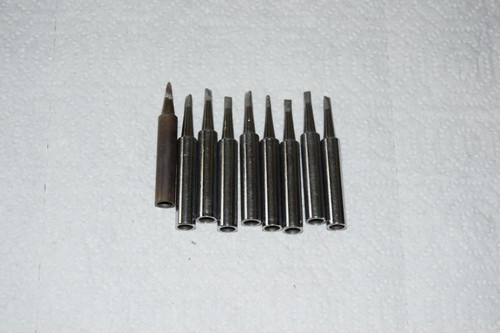 Lot of 9 Weller??? Screwdriver Soldering Tips