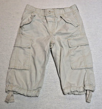 PS From Aeropostale Khaki Cargo Pants Boys 8 Rn133810 Tied Ankles