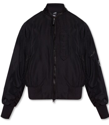 adidas Stella McCartney Woven Oversize Bomber Jacket Logo adidas Stella McCartney Woven Oversize Bomber Jacket Logo