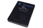 Genuine Black Playstation 2 PS2 8MB Memory Card Sony Original - Formatted