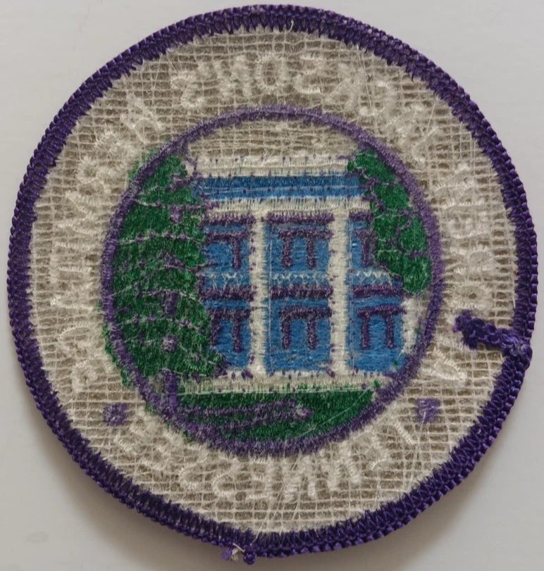 Andrew Jackson's Hermitage Tennessee Circle 3" Iron On Patch - Image 2 of 3