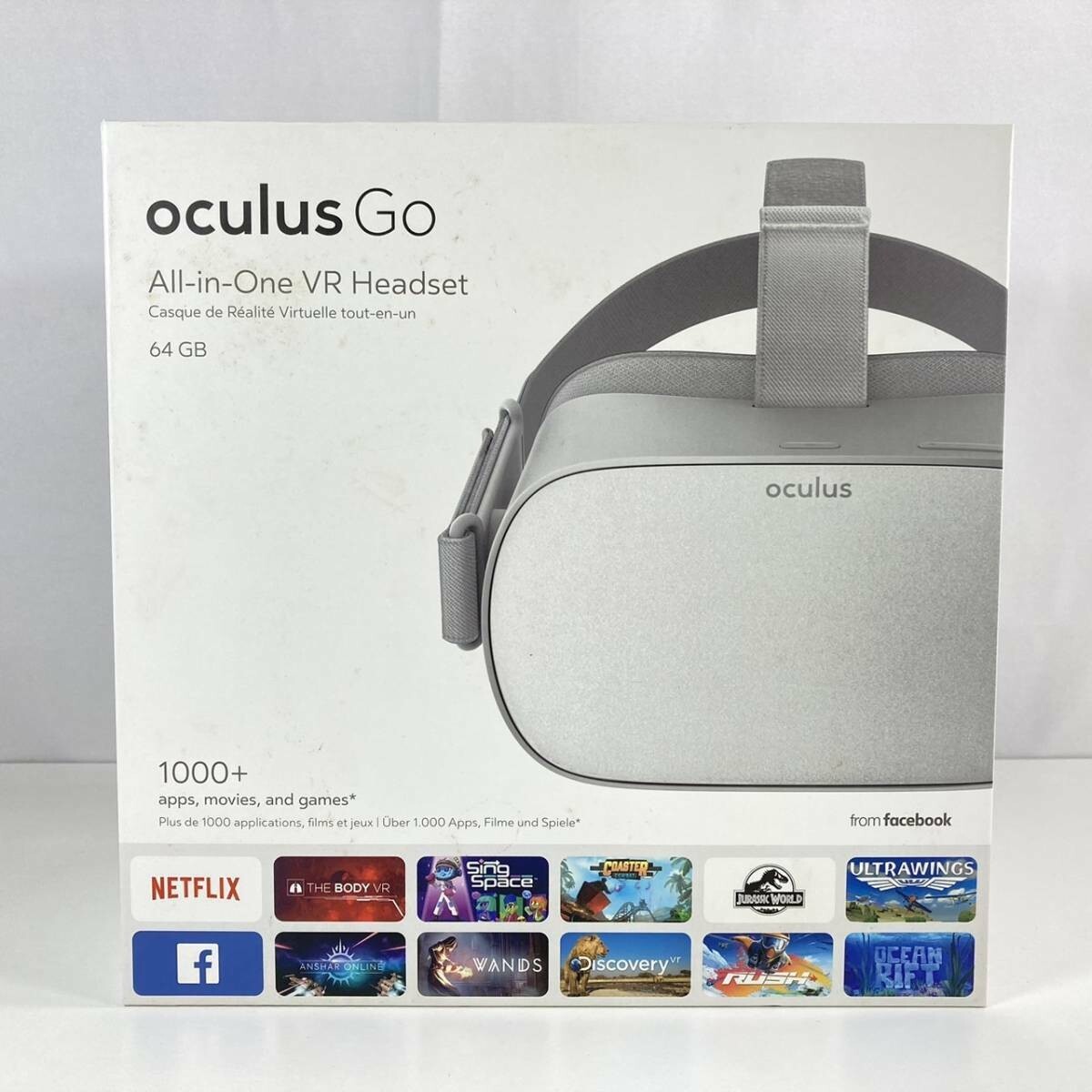 【美品】 Go 64GB ヘッドマウントディスプレイ VR ヘッドセット オキュラスゴー 本体 Amazon | Meta Oculus Go Standalone, All-In-One VR Headset