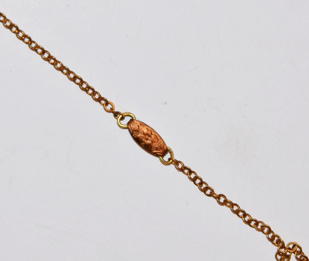 Raw cheap brass chain