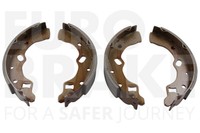 Eurobrake Bremsbackensatz Bremsbacken Passend FüR Mazda Demio DW 121 II DB