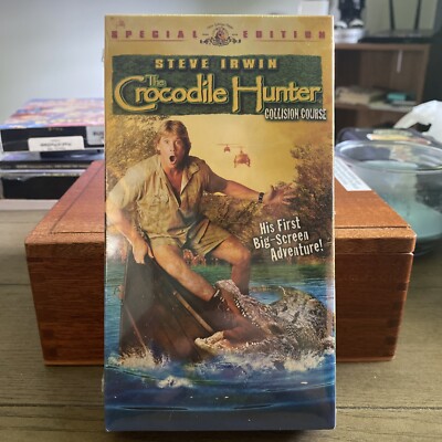 The Crocodile Hunter Collision Course VHS Tape 2002 With Steve Irwin ...