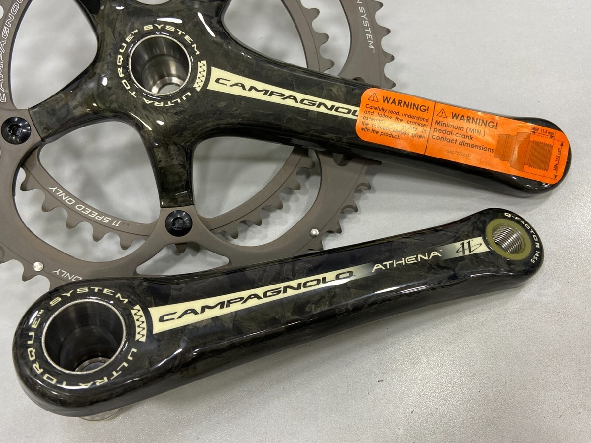 Campagnolo Athena Ultra-Torque 11Speed Carbon Crank 53x39T Campagnolo Athena Ultra-Torque 11Speed Carbon Crank 53x39T