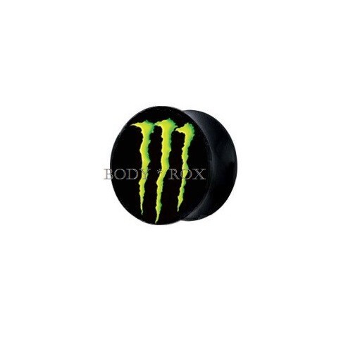 Taffstyle Plug Piercing Ohrpiercing Double Flared Sterne Rot, Ohr Plug Flesh Tunnel Piercing Ohrpiercing Double Flared Sterne S0d4p053