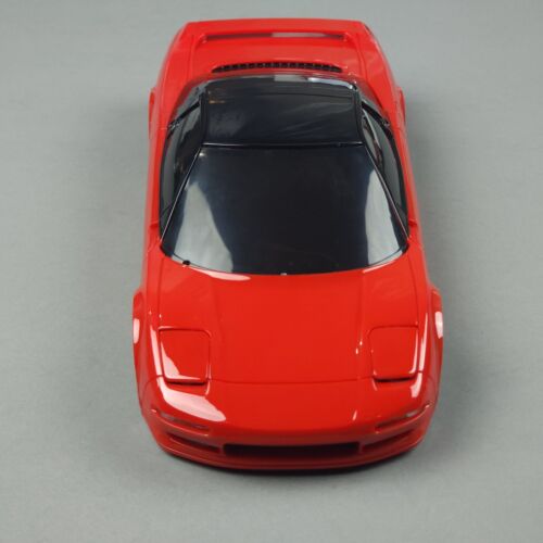 LDRC Drift RC Carrozzeria Auto Acura NSX Rosso con Accessori Marcatori Ala Specchietti NUOVO - Foto 3 di 10