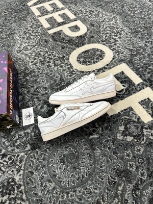 Size 12 - Reebok BAPE x Club C 85 White