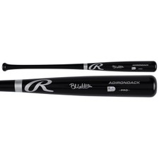 Brice Matthews Houston Astros Autographed Black Rawlings Pro Bat