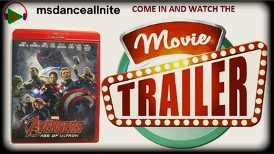 MARVEL's Avengers: Age of Ultron (Blu-ray,2015) Robert Downey Jr.,RARE RED CASE
